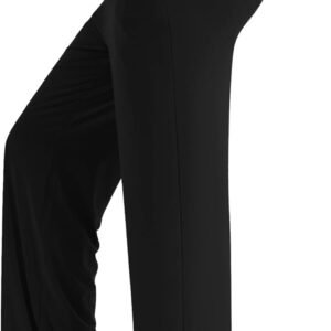 Wide Leg Pants for Woman, Loose Sweatpants Women with Pockets,Baggy Casual Drawstring Yoga Pants Long Style