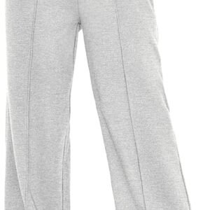 Womens Wide Leg Sweatpants High Waisted Baggy Pants Drawstring Athletic Joggers